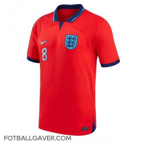 England Jordan Henderson #8 Fotballklær Bortedrakt VM 2022 Kortermet